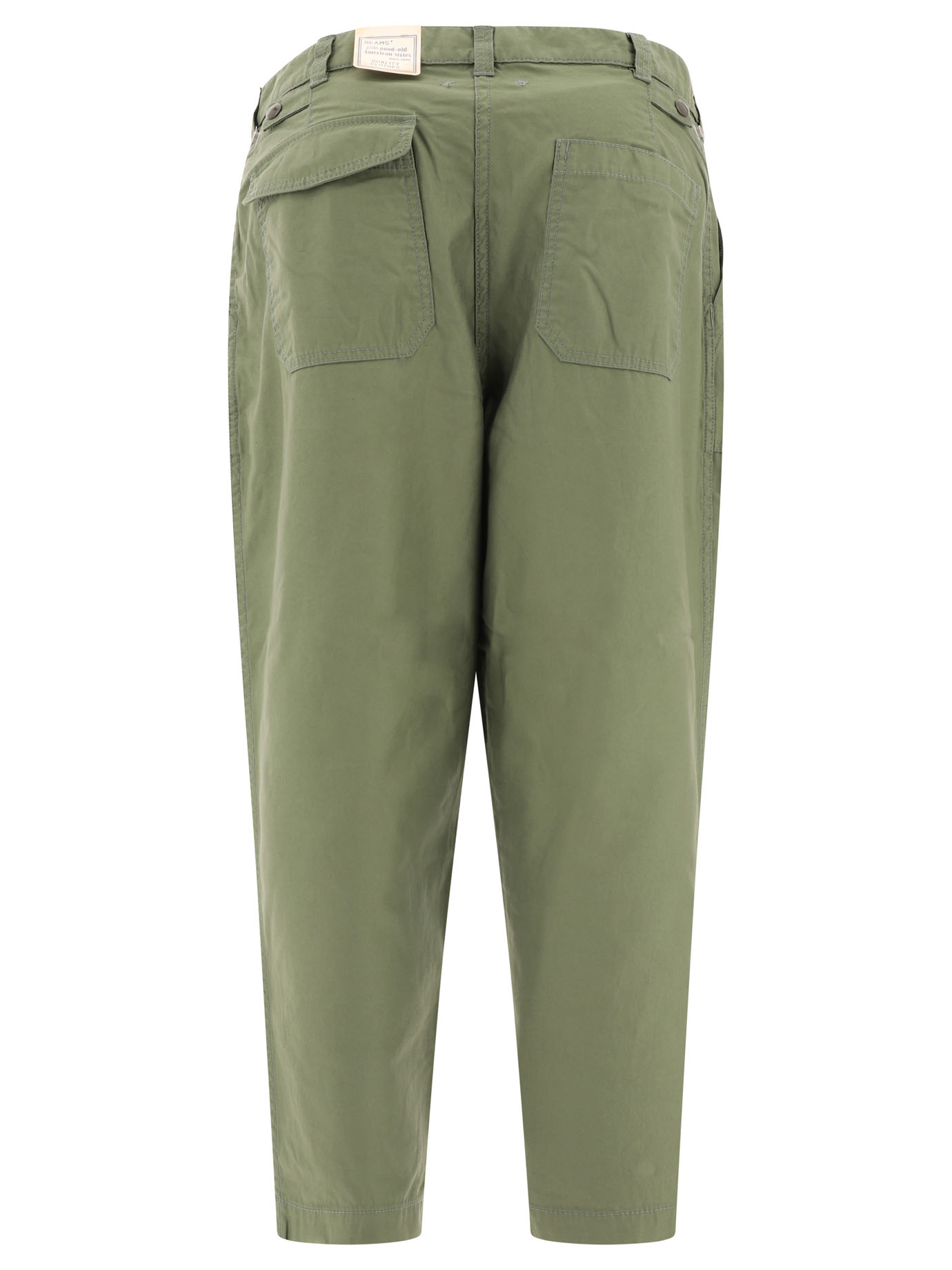 BEAMS PLUS Green Baker trousers